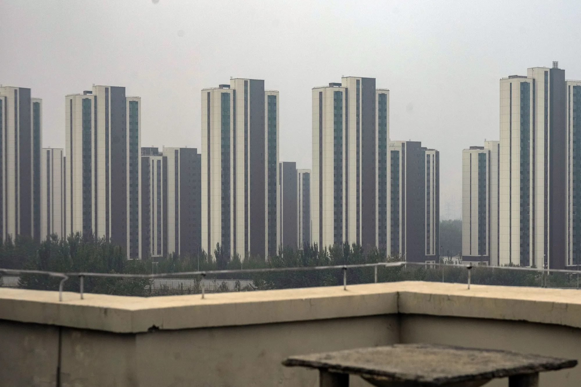 Residential buildings in Beijing.