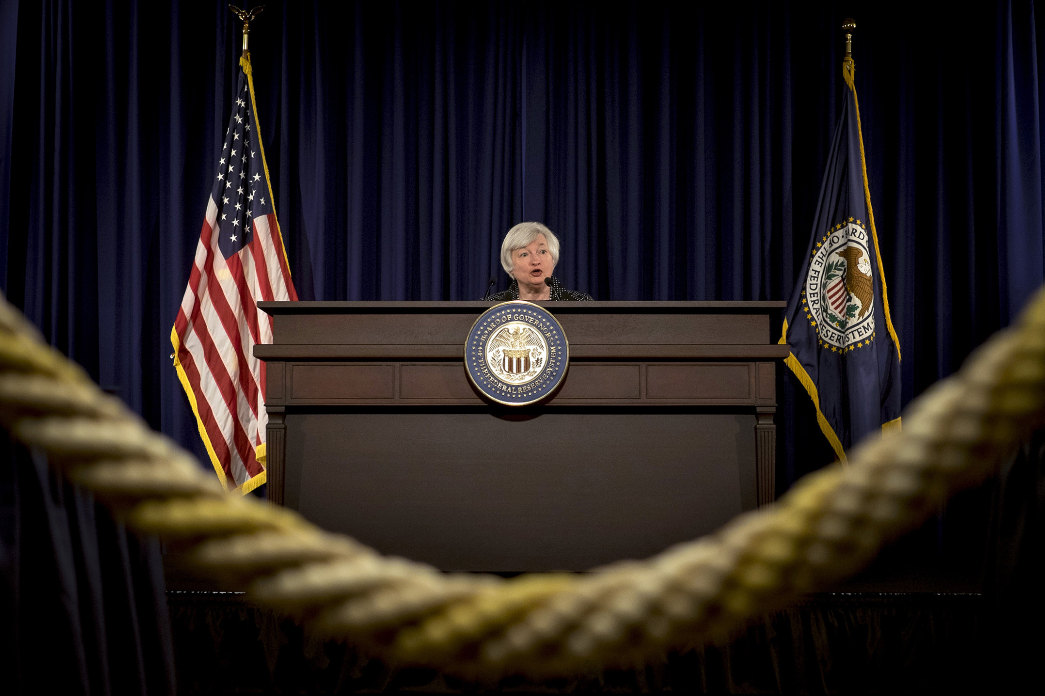 Janet Yellen Holds News Conference Following Federal Open Market Committee Meeting