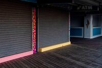 Tourist Destination Town Ocean City, Maryland Desolate During State's Coronavirus Pandemic Stay-At-Home Order