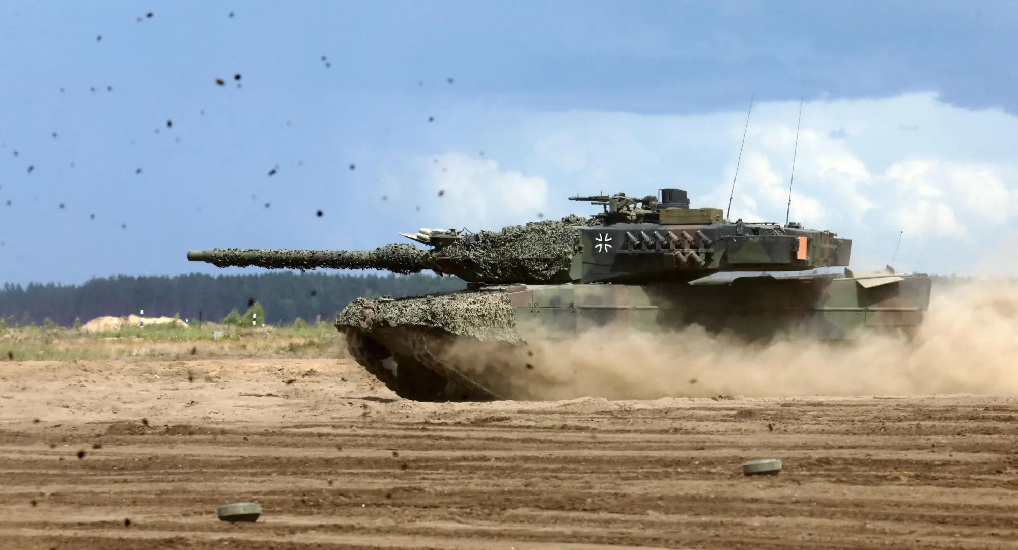 A Germany army main battle tank Leopard 2A6