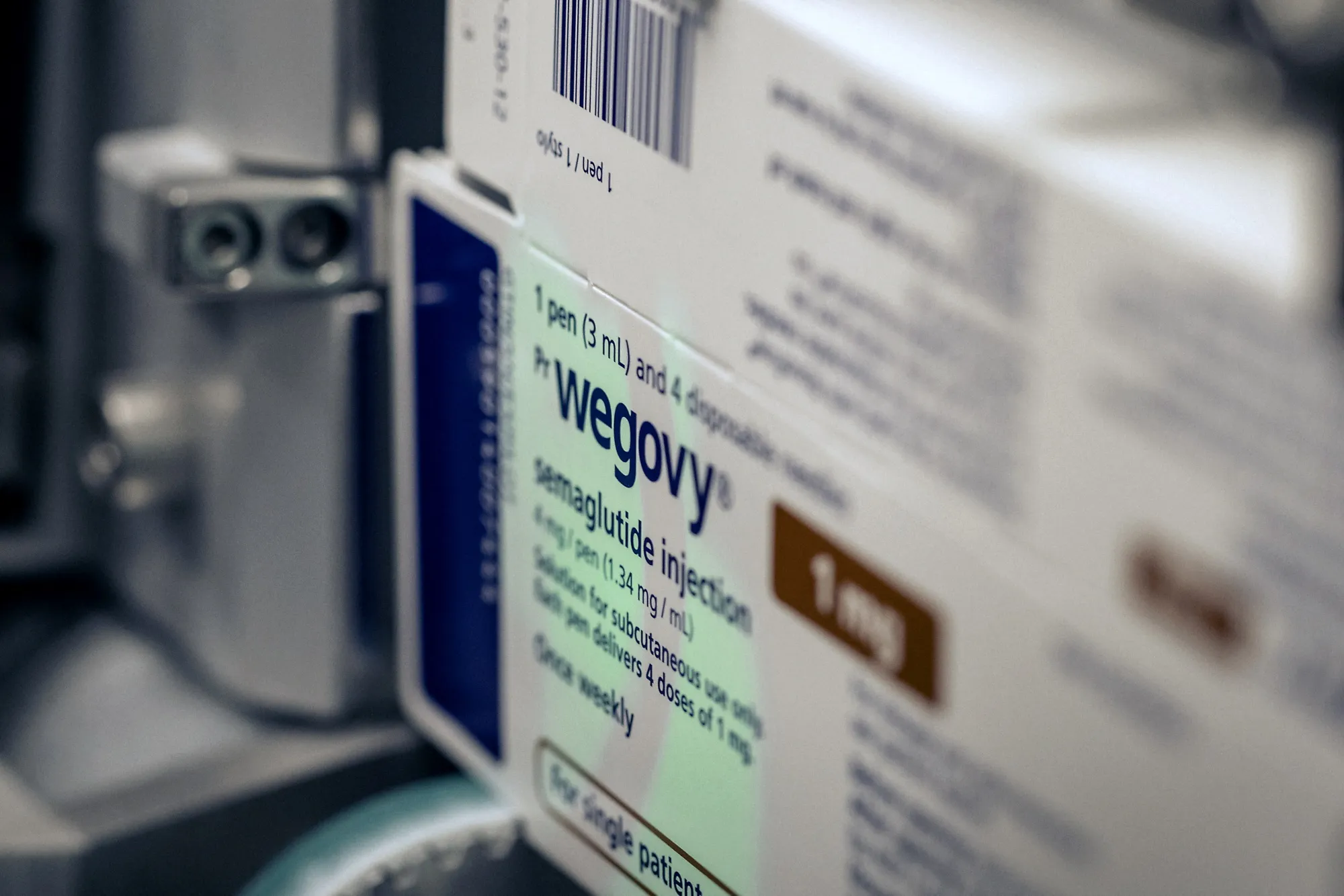 Wegovy production at the Novo Nordisk facilities in Hillerod, Denmark.
