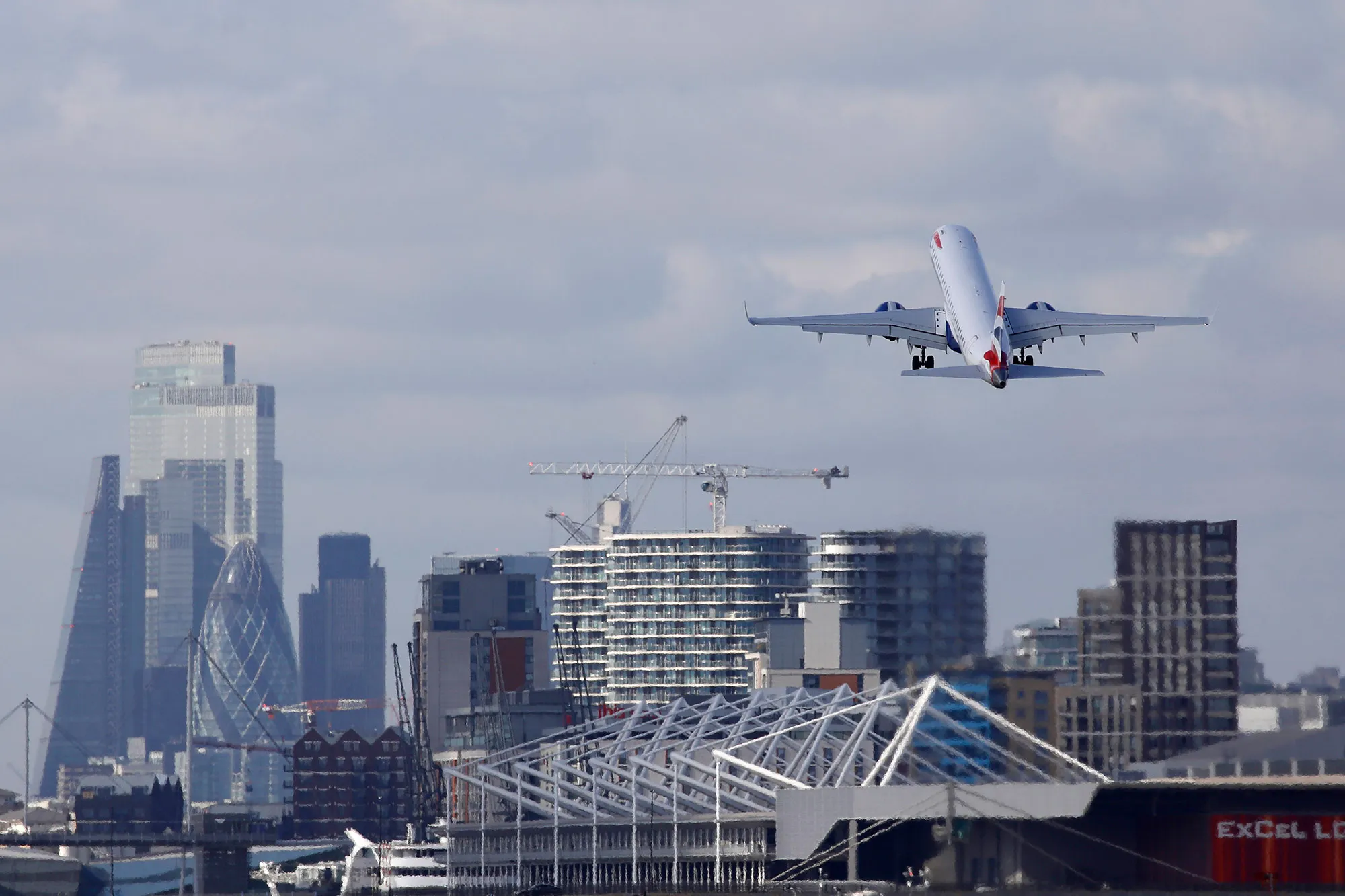 London City Airport.&nbsp;