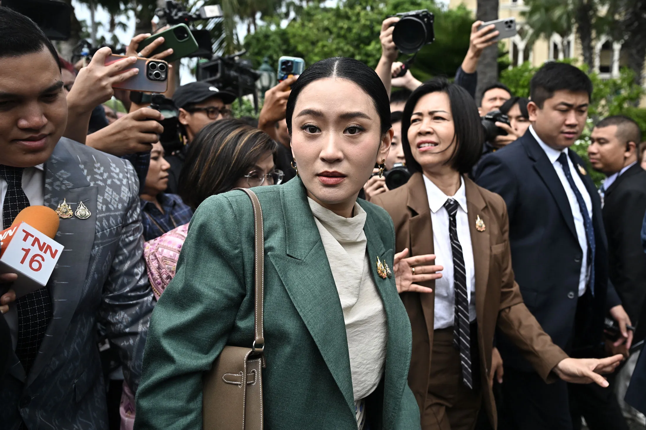 Paetongtarn Shinawatra in Bangkok on July 1.