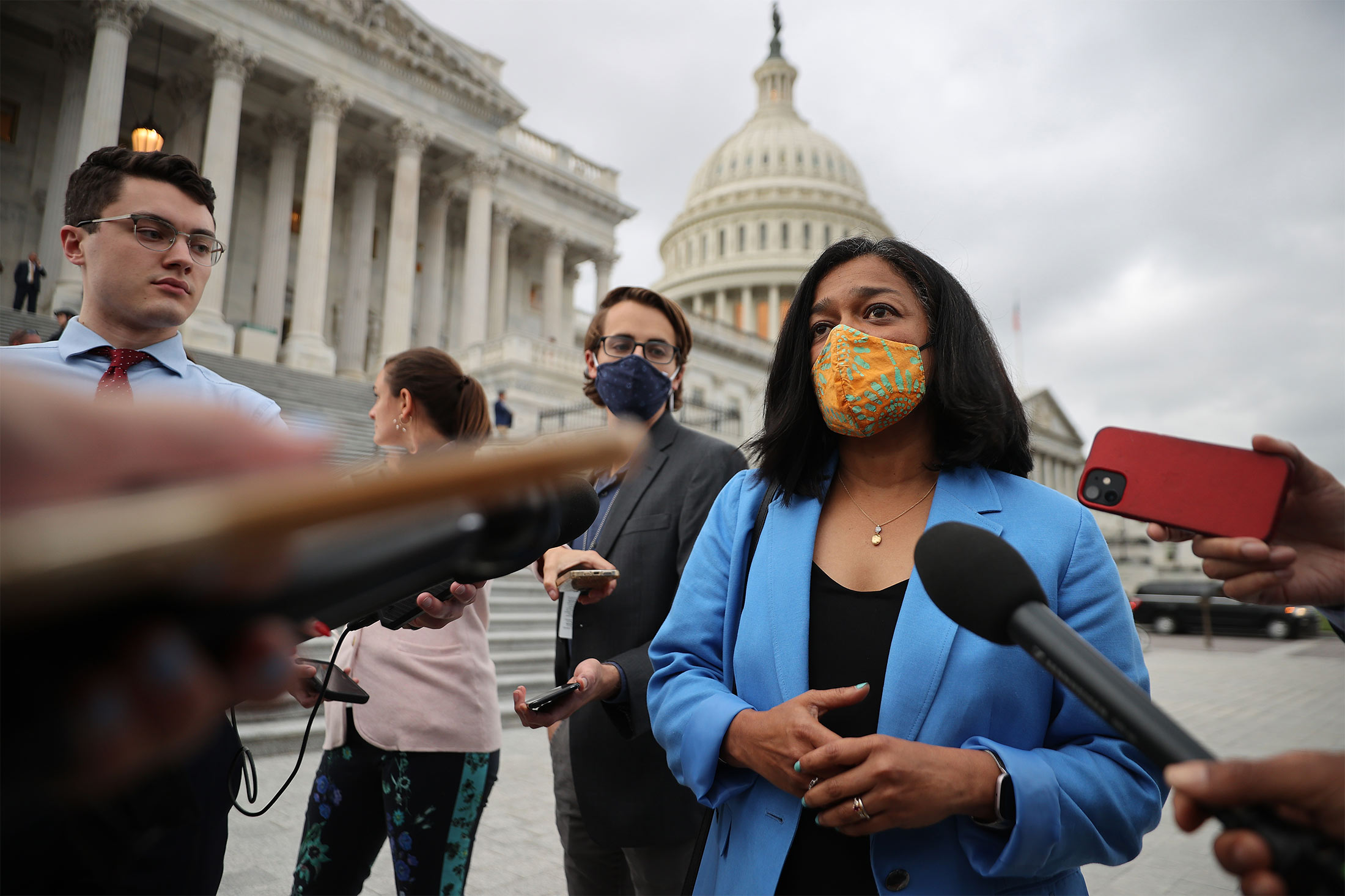 Biden, Rep. Pramila Jayapal Meet With 'Build Back Better' Hanging In ...