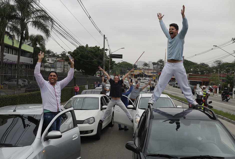 In October, Uber drivers in Sao Paulo protested against efforts by the Brazilian national government to tighten regulations on ride-hailing services. 