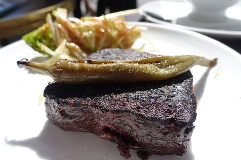 Terrine de boudin noir at Le Comptoir du Relais.