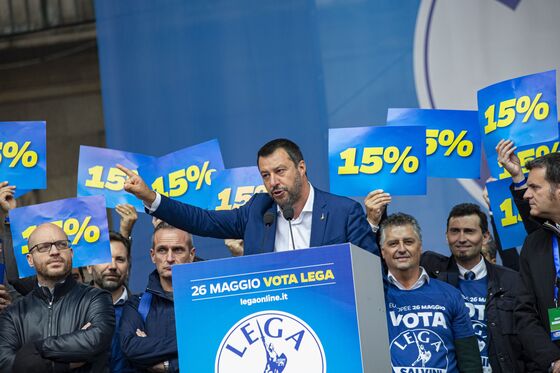 Salvini Vows to Change EU Tax Rules as Aide Turns Fire on PM