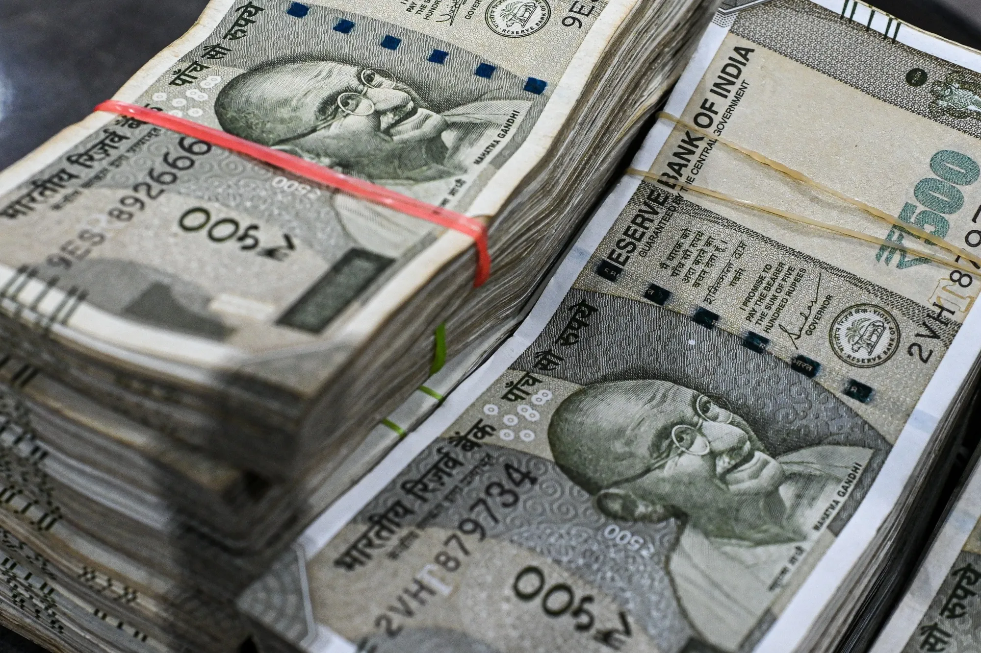 The rupee managed to hold steady in October after five successive months of losses.