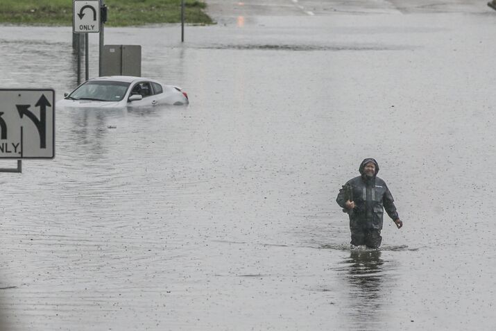 Tropical Storm Imelda Brings Heavy Flooding To Houston Area