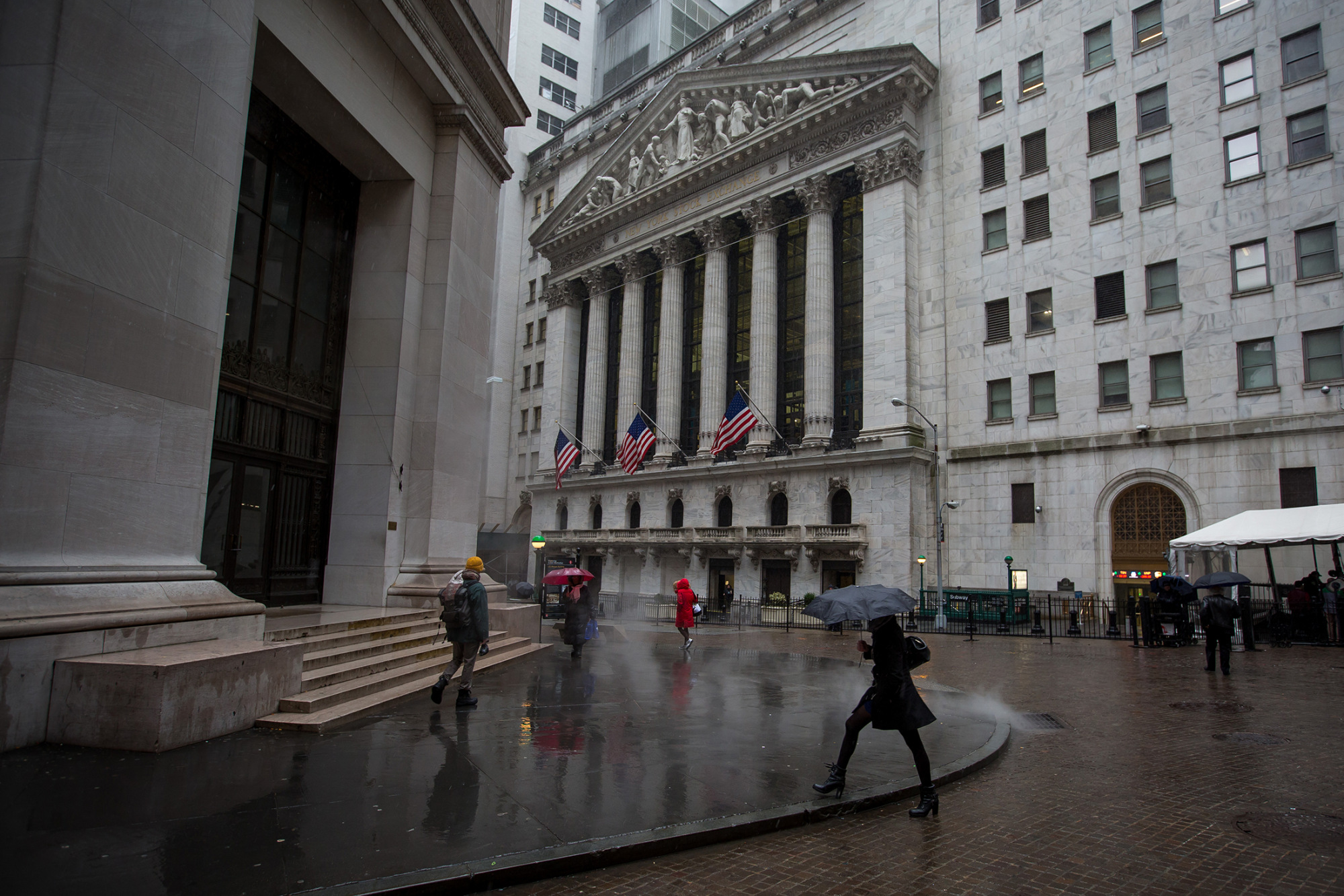 The New York Stock Exchange
