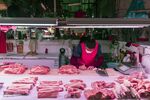 Pork Market in Shanghai as China's Pork Hunger Stays Strong With More Dining at Home