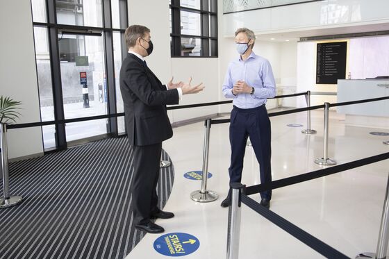 No Mingling: London’s Slow and Awkward Return to the Office