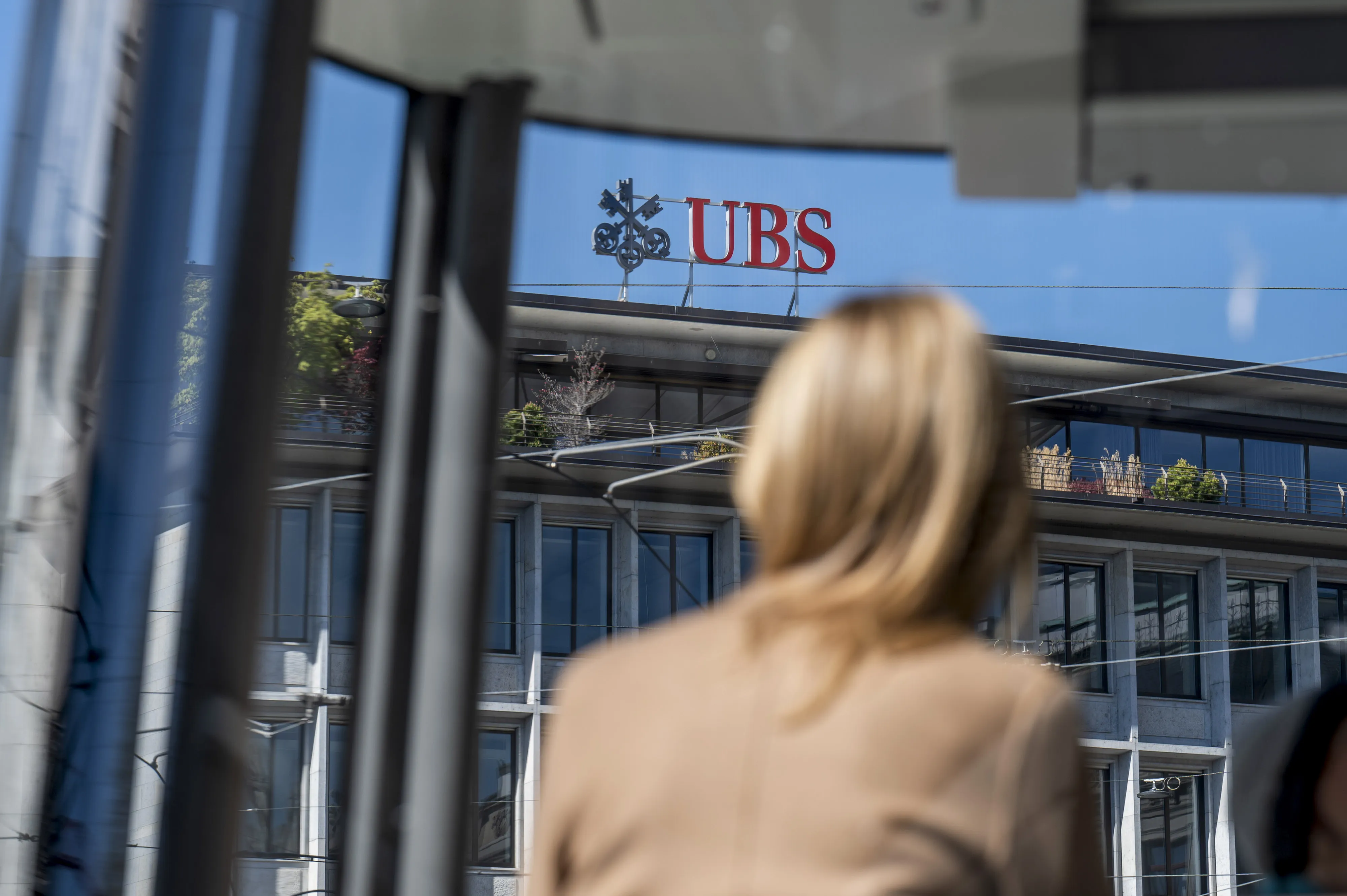 A&nbsp;UBS Group AG office building in Zurich.
