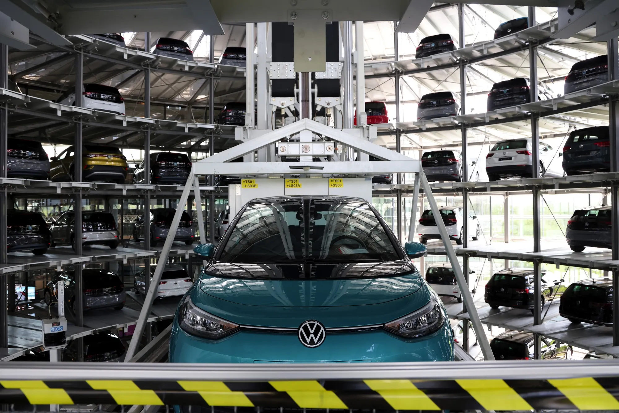Assembly of Volkswagen's ID.3 Electric Vehicle 