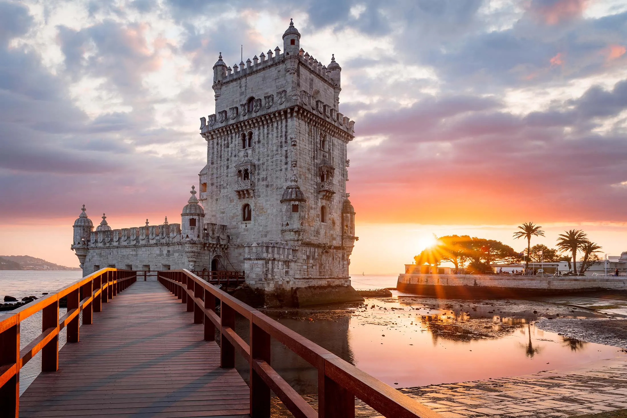 Belém Tower in Lisbon.