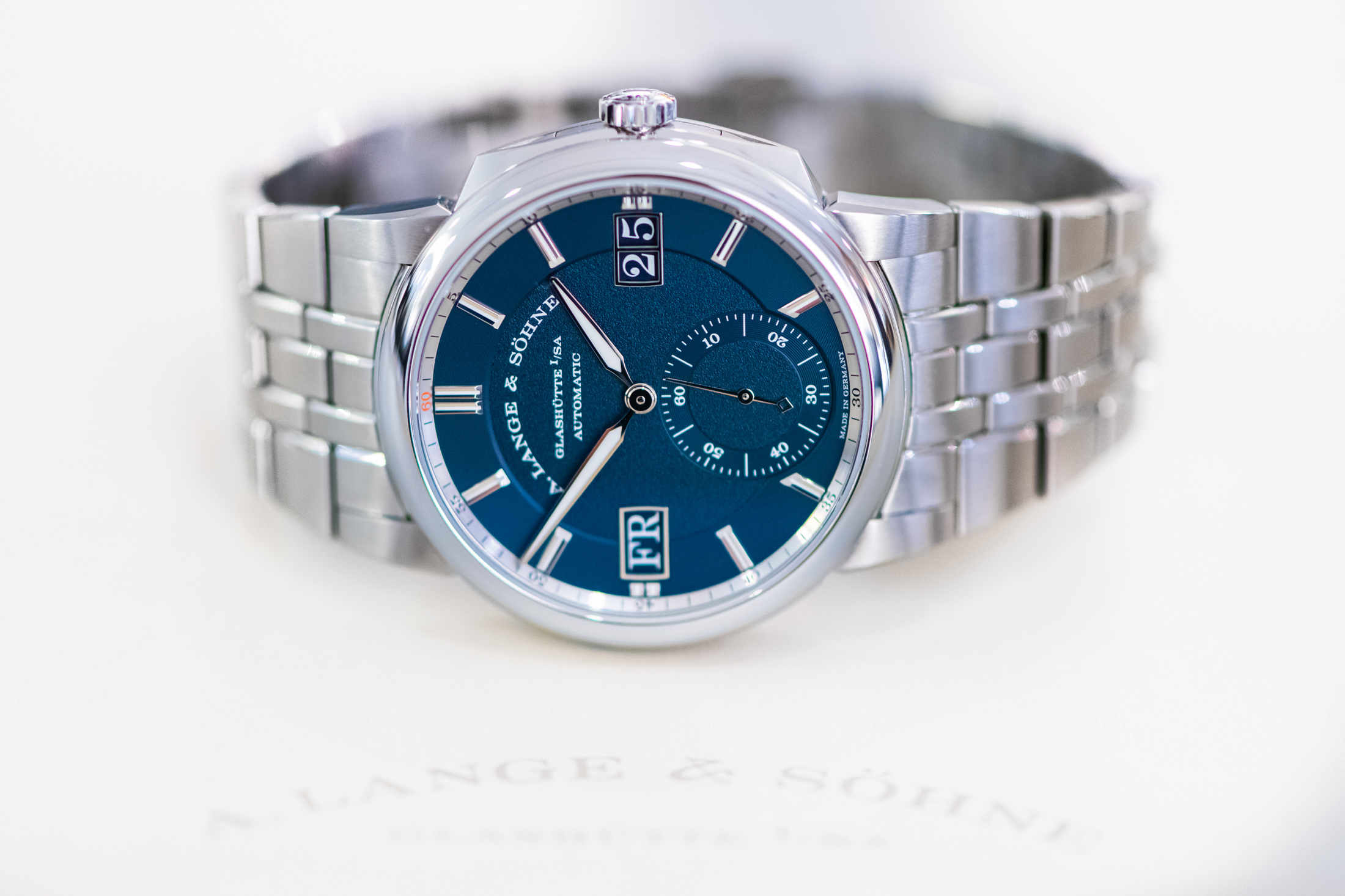 With A Sporty 28 800 Watch A Lange Sohne Dives Into A New Strategy