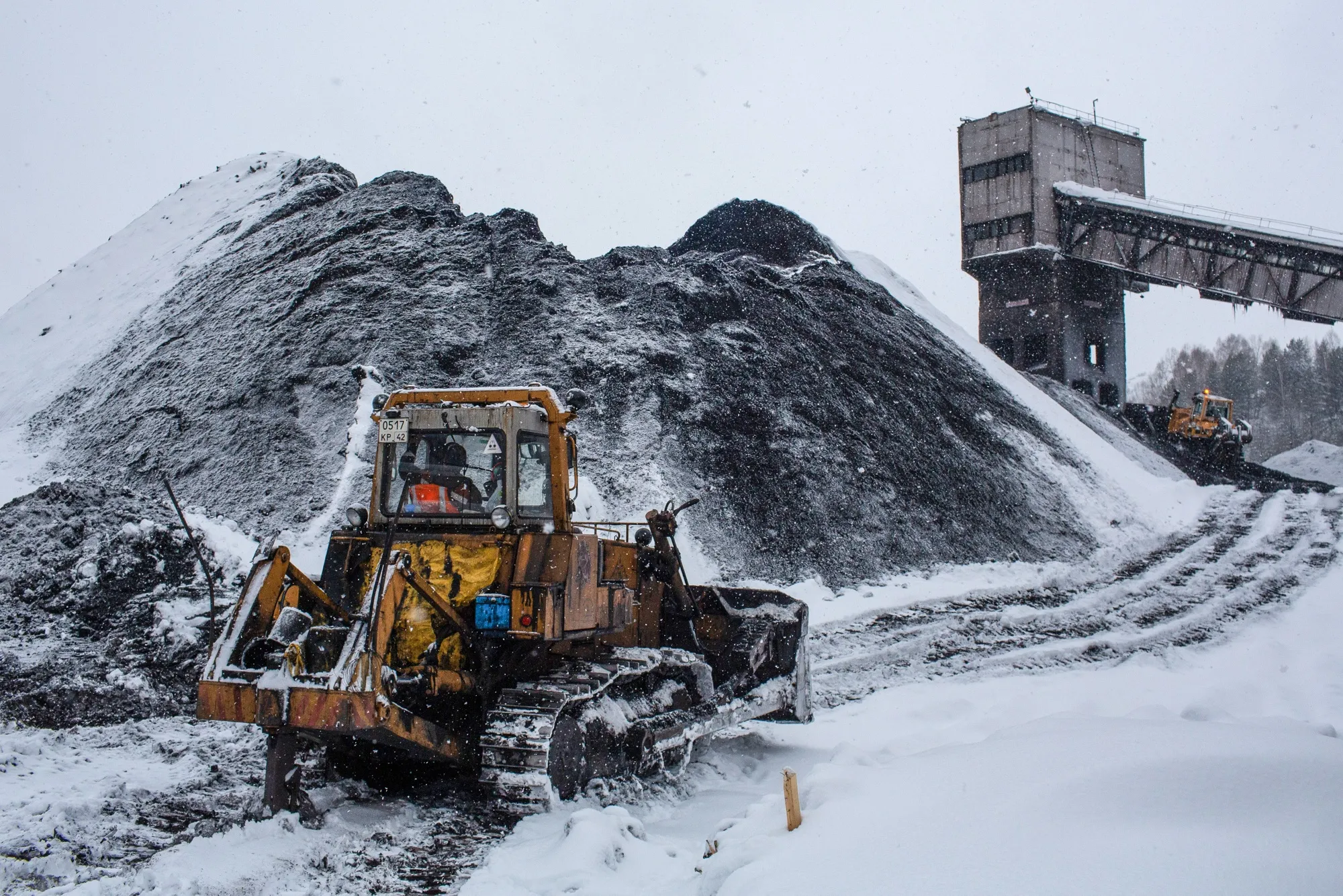 The Osinnikovskaya coal mine, operated by Raspadskaya PJSC, in Osinniki, Russia.&nbsp;President Vladimir Putin called for&nbsp;increased exports to Asia in a March call with industry bosses.