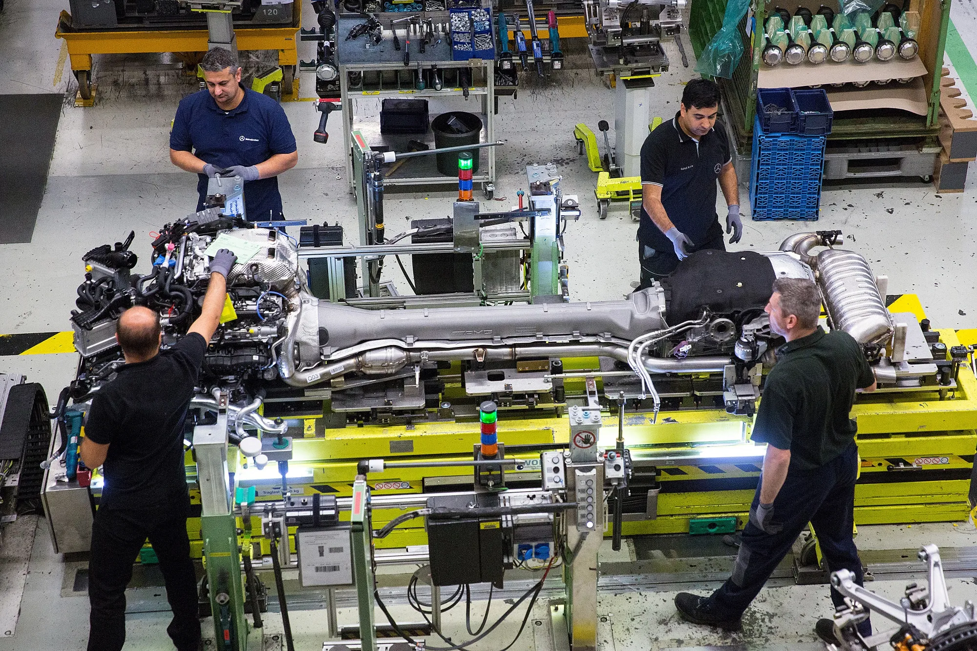 Mercedes-Benz AG's High Performance Sports Car Unit AMG Celebrates 50th Anniversary