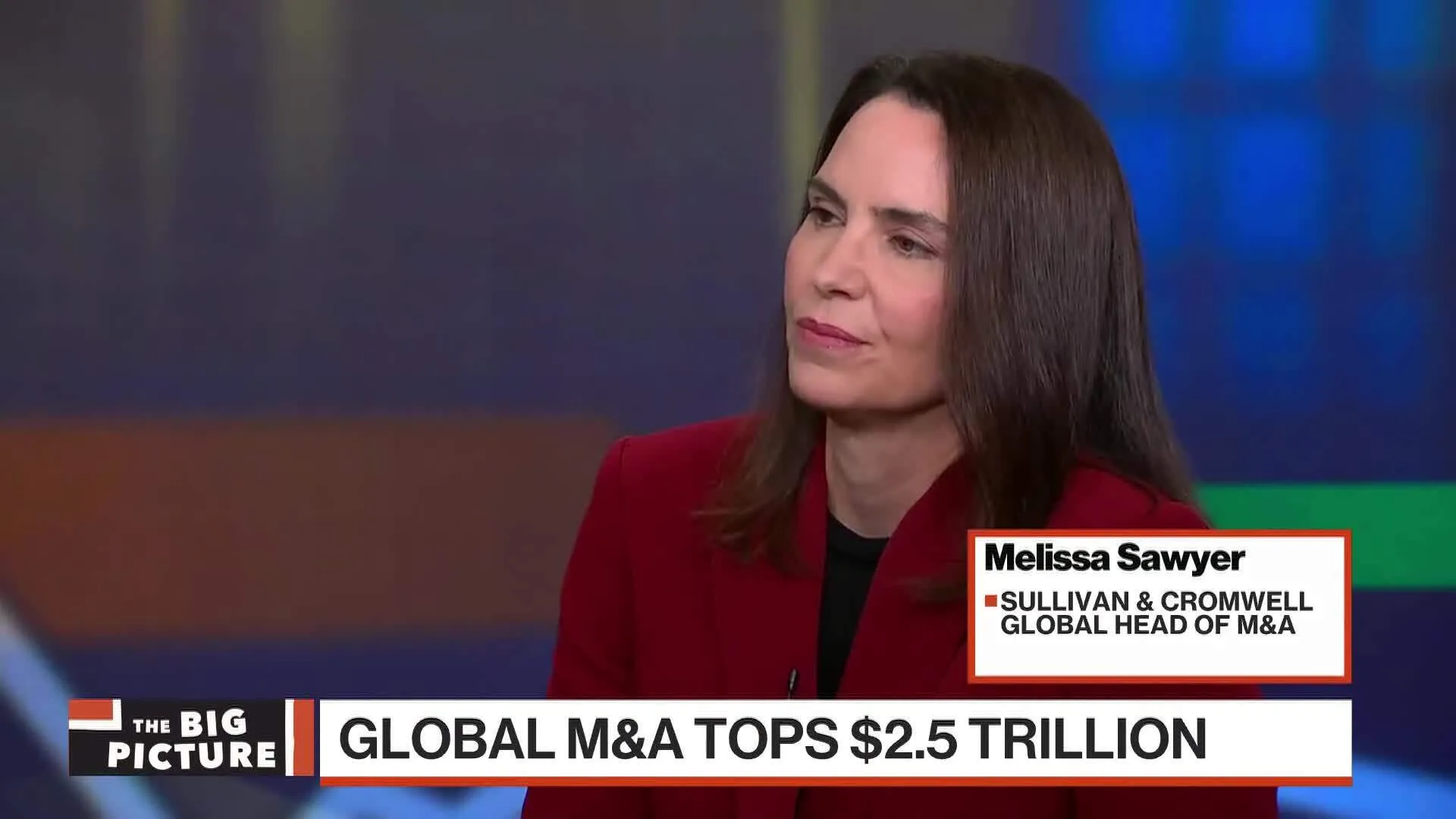 bloomberg.com - Watch M&A Environment Healthy: Top M&A Firm