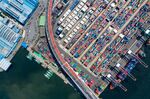 Operations At Busan Port As U.S. Requests Japan And South Korea to Reach Standstill Agreement in Trade Spat