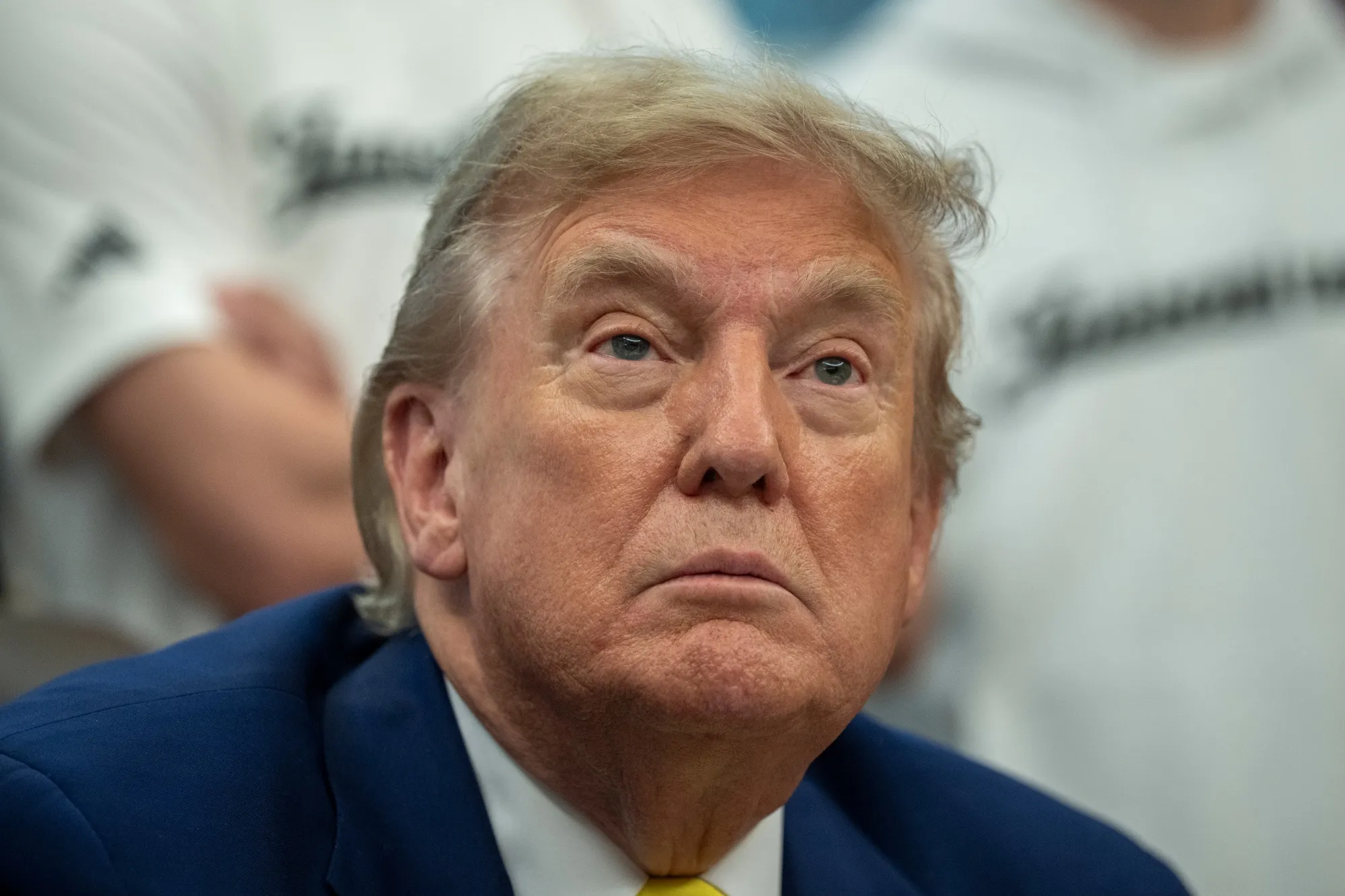 President Trump Hosts Juventus FC In Oval Office