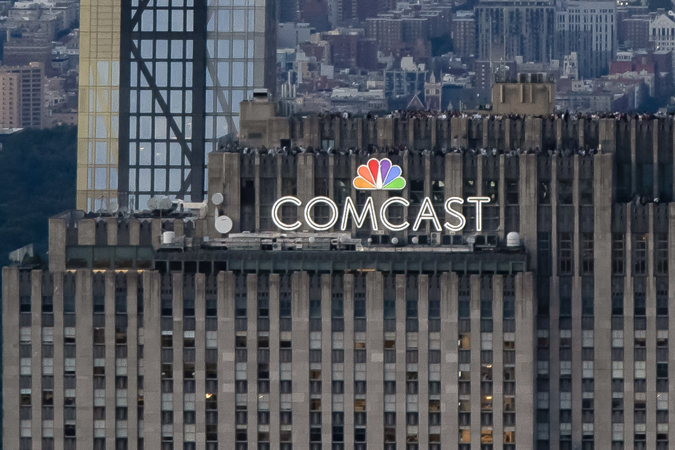 Comcast building in New York City on June 29. 