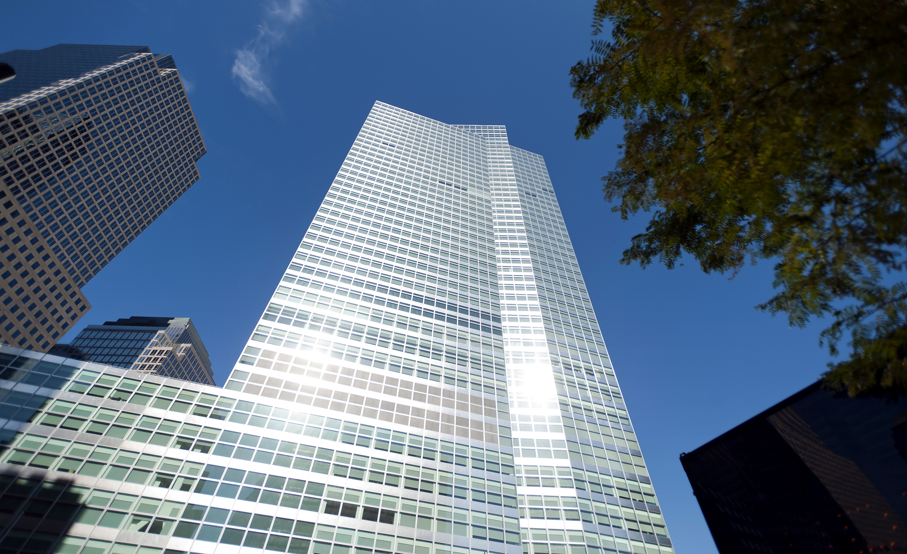 Goldman Sachs's headquarters at 200 West Street in New York
