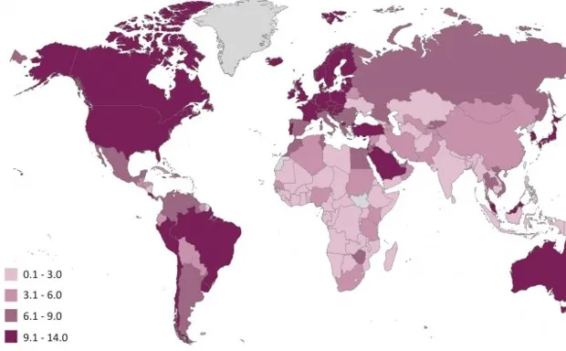 This Surprising Map Shows Which Countries Have the Most 'Digital ...