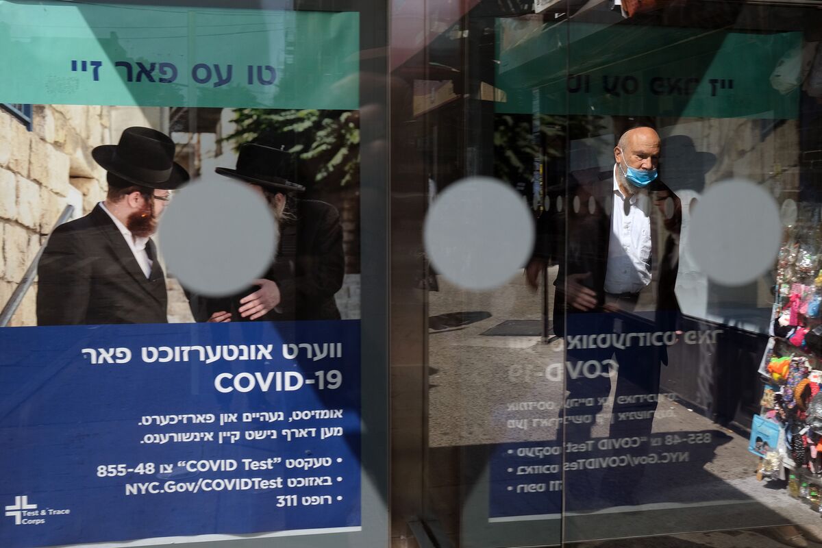 NYC Virus Hot Spots Heighten Risk During Yom Kippur Holiday Bloomberg