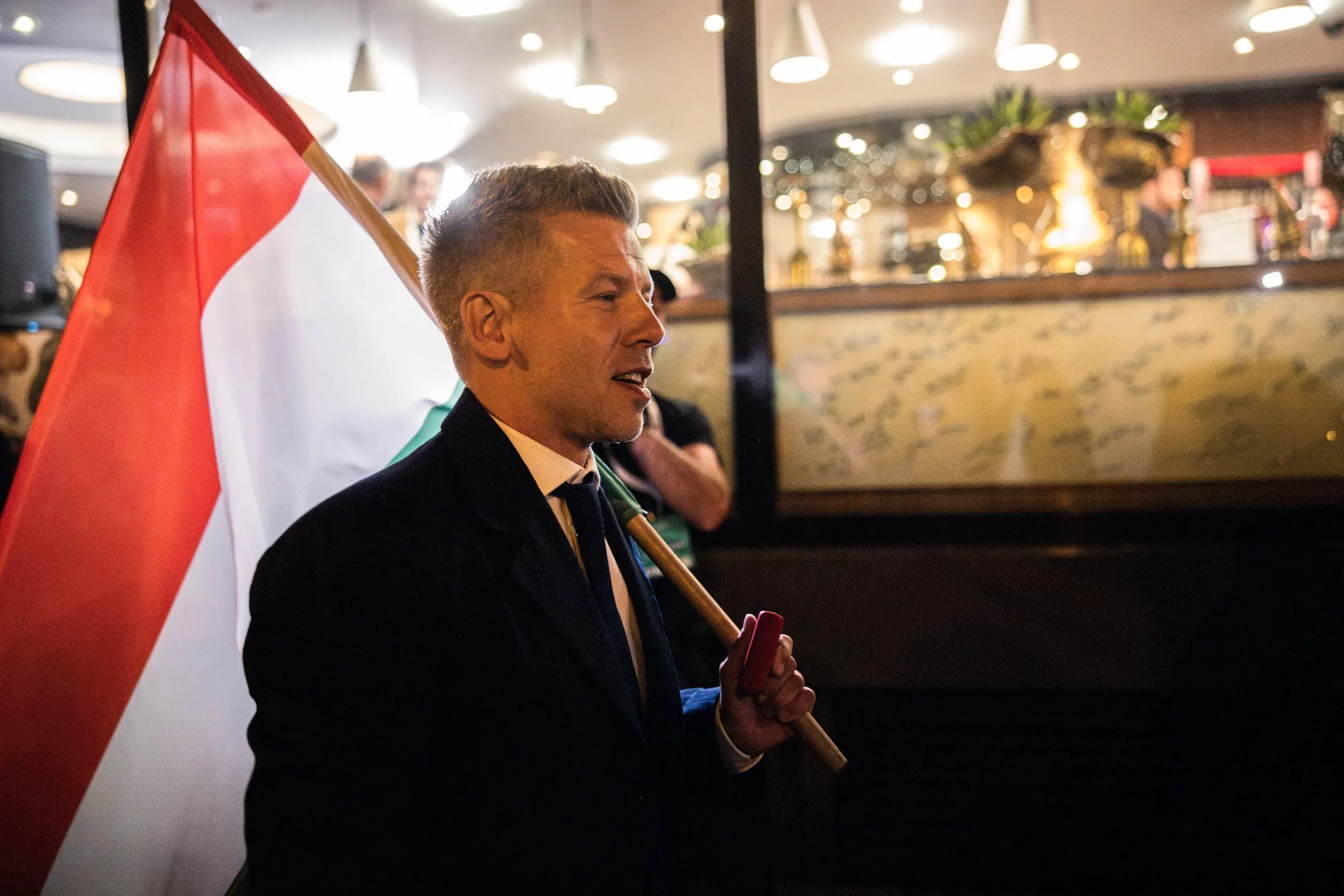 Peter Magyar: Making nice.