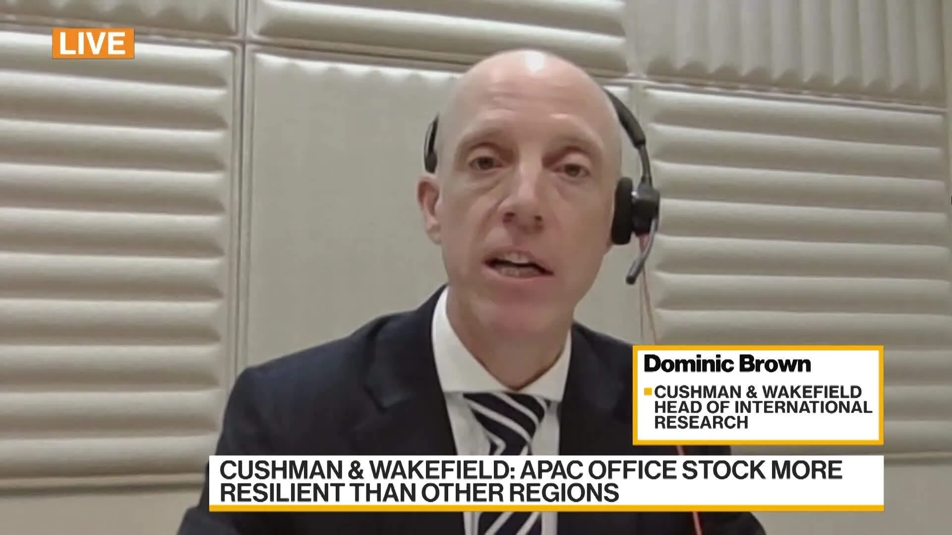 Watch Cushman & Wakefield on APAC Office Property - Bloomberg