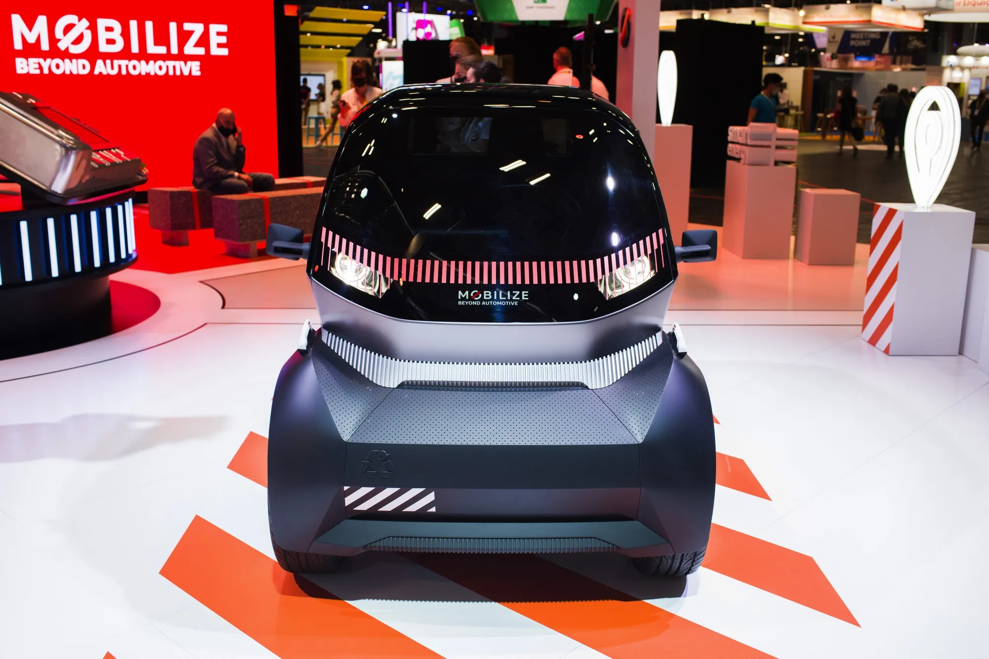 A Renault Bento electric car in Paris, on June 16.