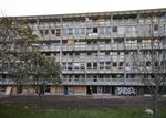 Robin Hood Gardens in a dilapidated state just prior to demolition