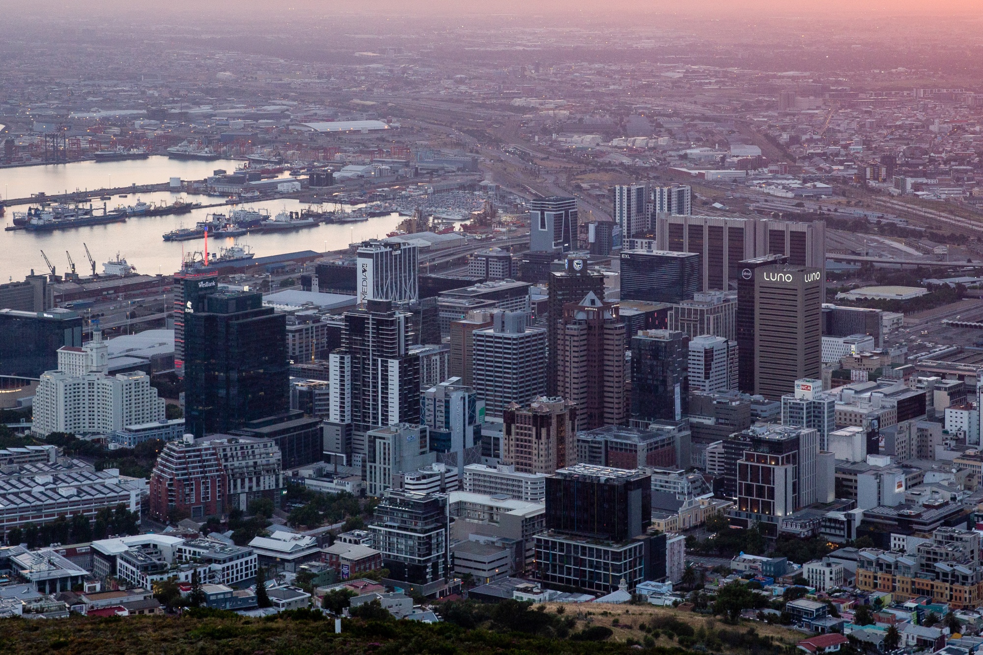 The financial district in Cape Town. Photographer: Dwayne Senior/Bloomberg