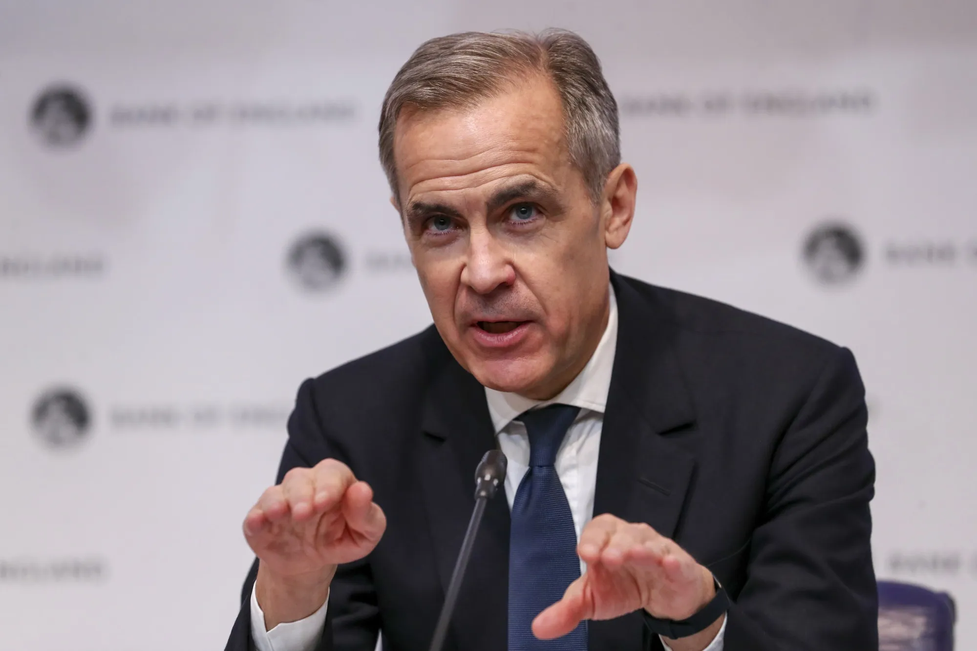 Mark Carney when he was governor of the Bank of England.