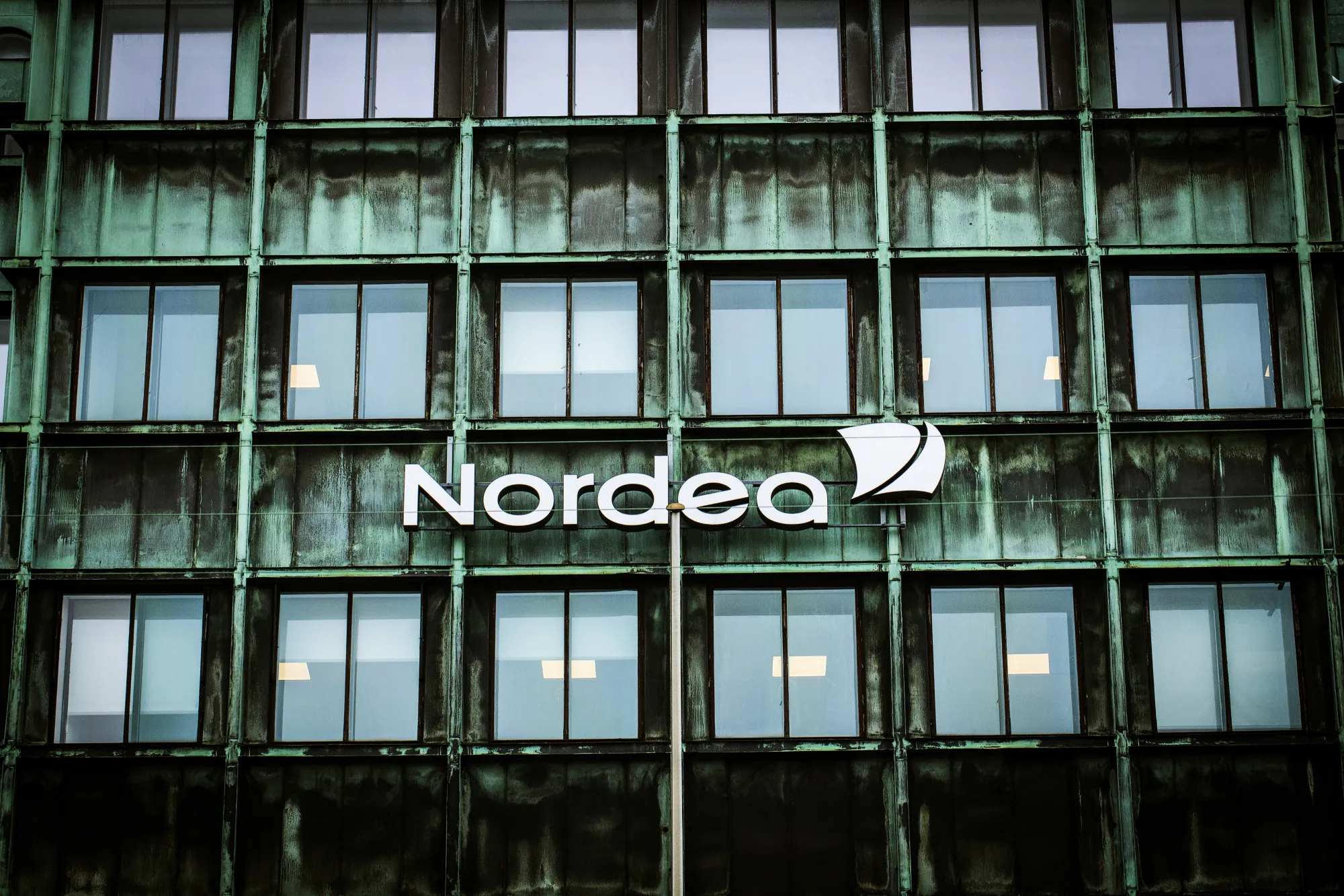 A Nordea Bank office in Copenhagen, Denmark.