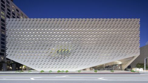 The Broad Museum in Los Angeles, CA