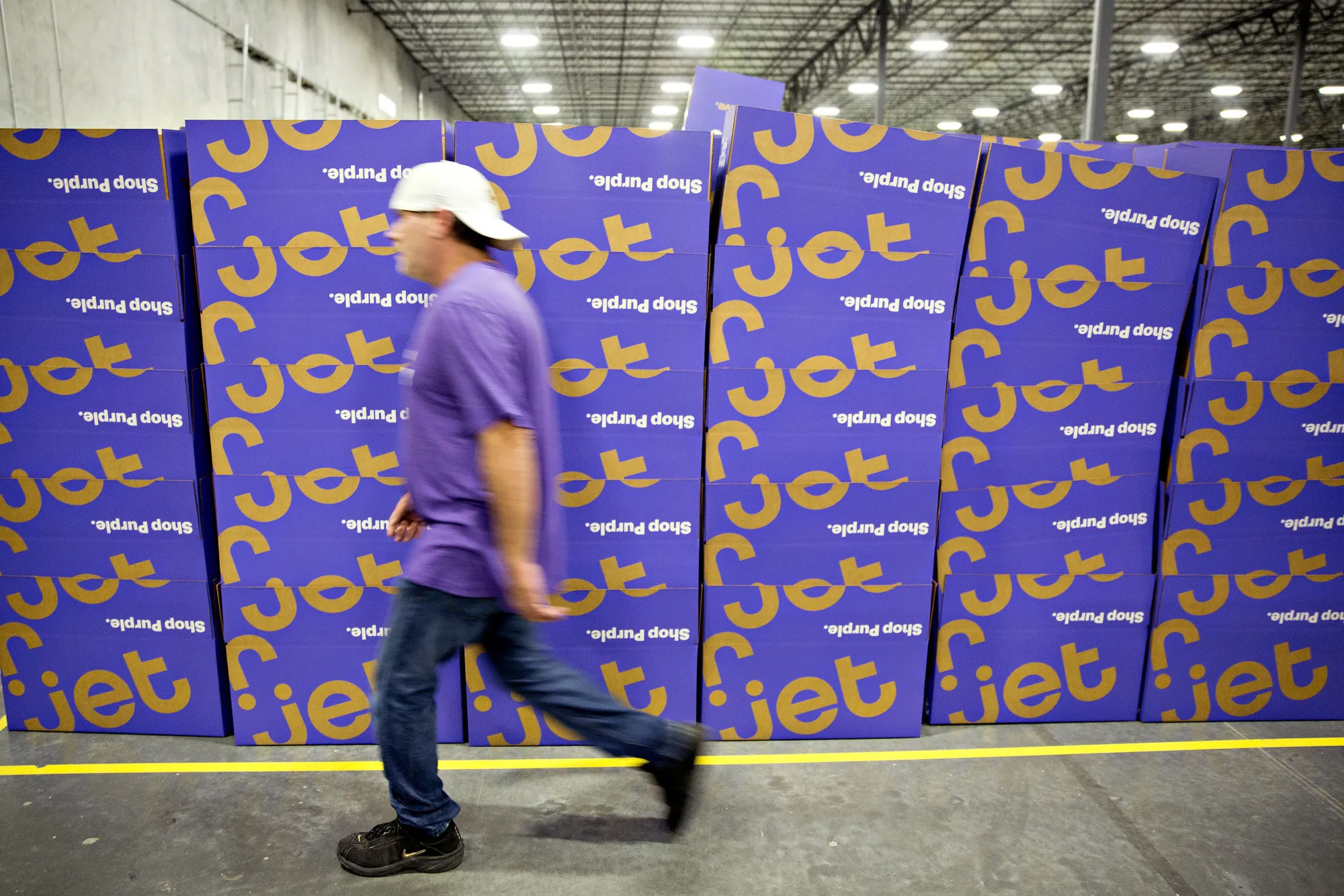 A&nbsp;Jet.com Inc. fulfillment center&nbsp;in Kansas City, Kansas.