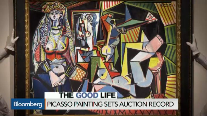 Watch Picasso Painting Sells For Auction Record 179 Million Bloomberg    1x 1 