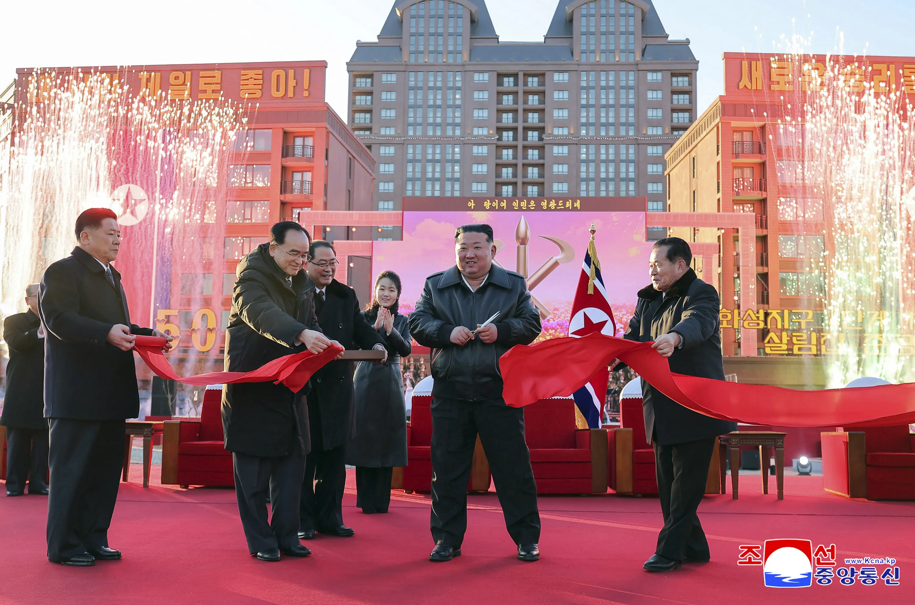 This picture&nbsp;by North Korea's official Korean Central News Agency shows Kim Jong Un in&nbsp;Pyongyang on Feb. 16.&nbsp;