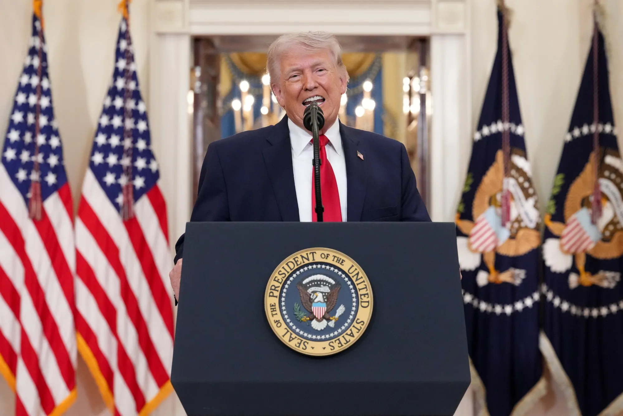 President Trump Delivers Address To Nation