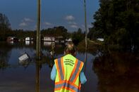 Aftermath Of Florence As Floods Obscure Damage Inflicted