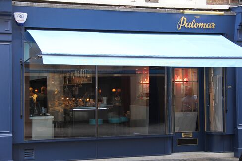 Palomar has a low-key exterior, yet this Soho restaurant is one of the hottest dining spots in London.