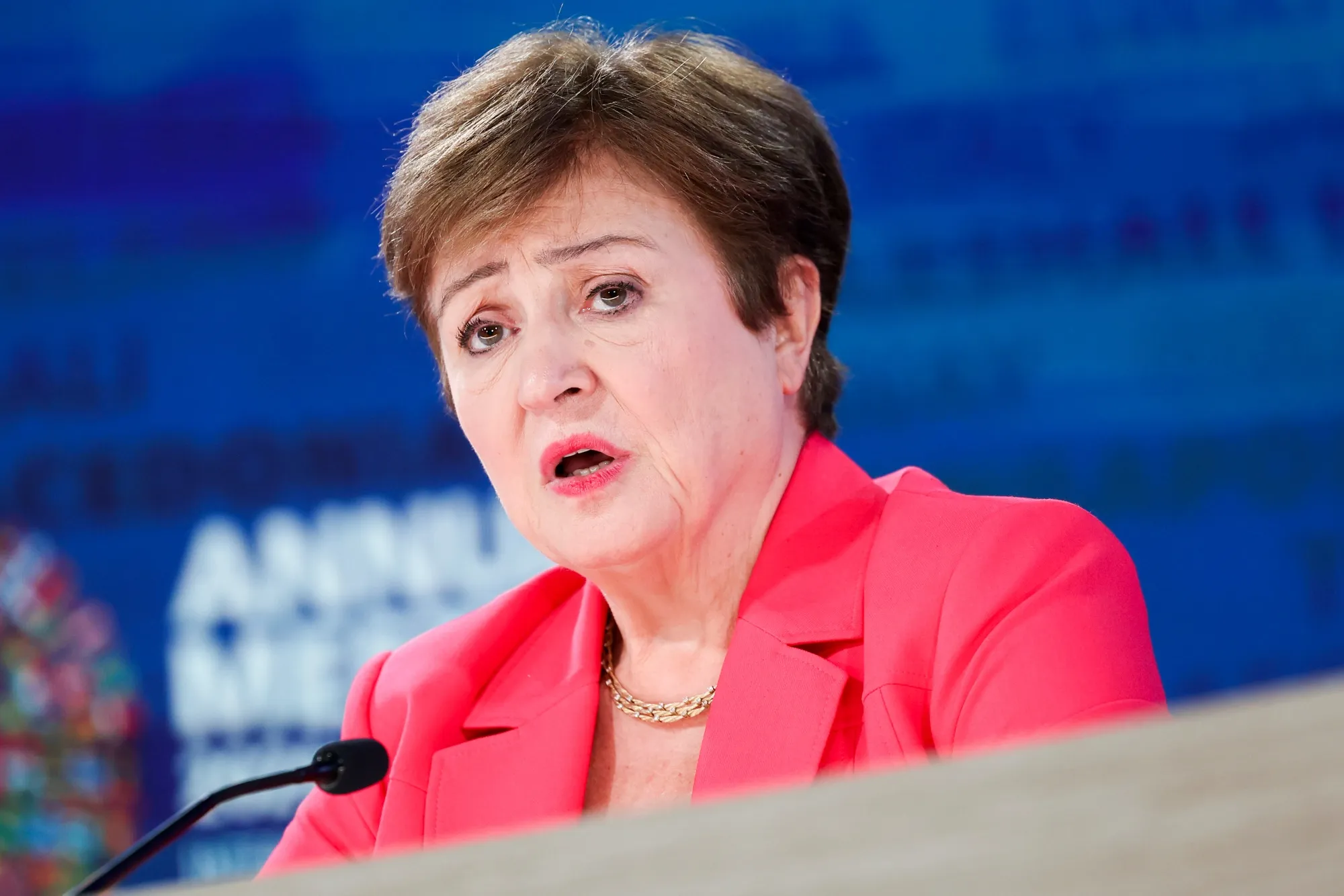 Kristalina Georgieva in October.
