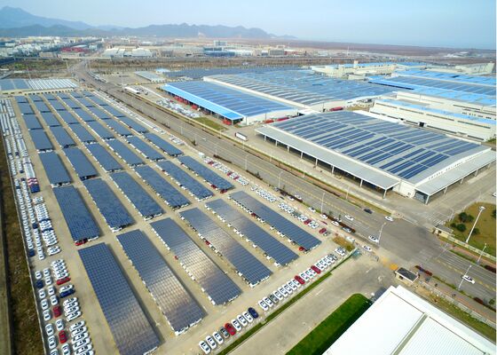 Geely Going Solar at Car Factories as Part of Clean-Energy Push