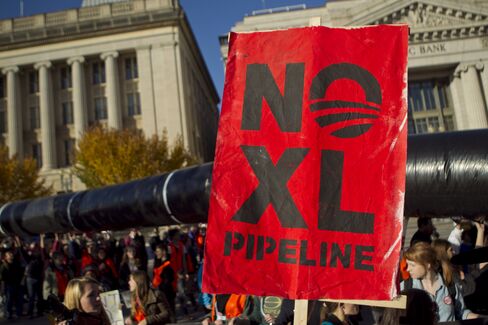 Keystone XL Oil Pipeline Demonstration