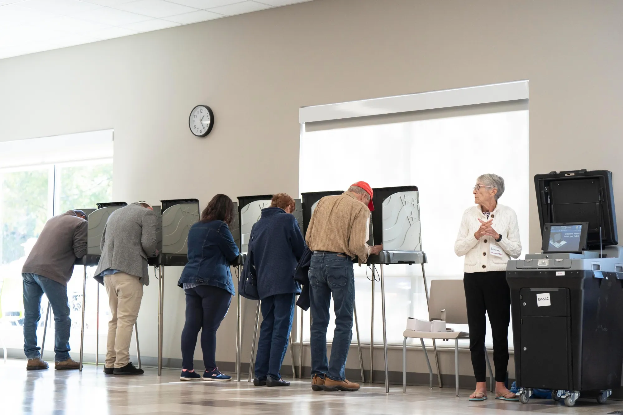 Early voting underway in North Carolina.