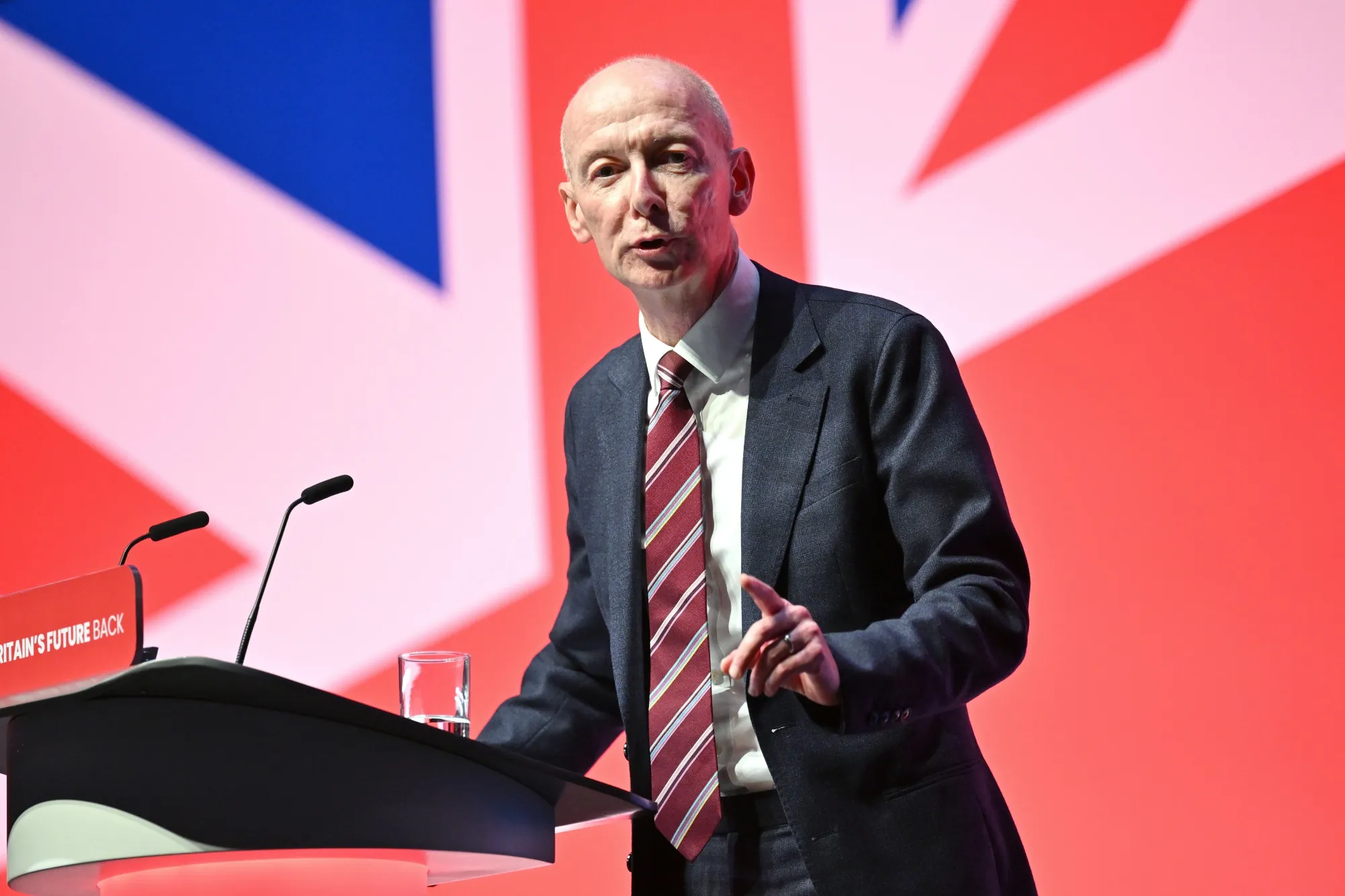 UK Cabinet Office Minister Pat McFadden