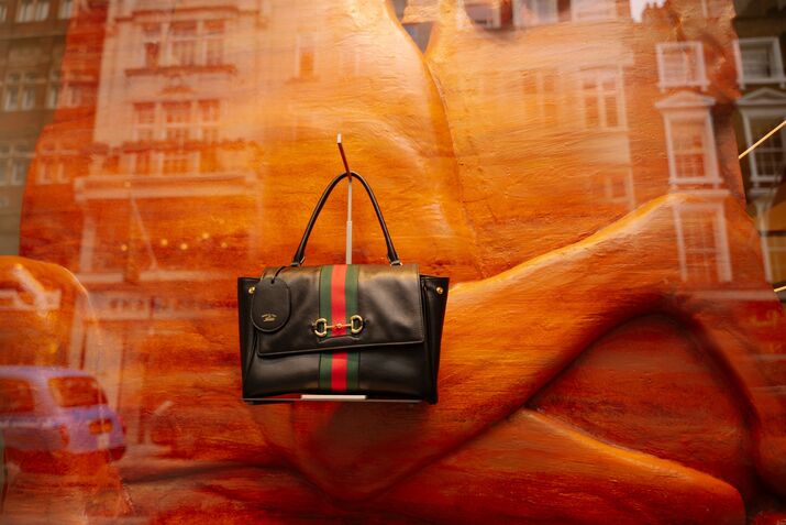 A Gucci boutique on New Bond Street in central London