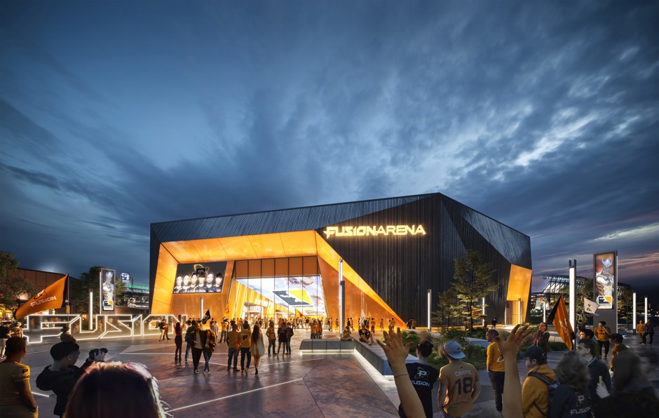 The Fusion Arena will sit within walking distance of other professional sports venues in South Philadelphia.